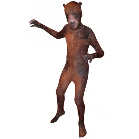 Original morphsuit grizzly bear for children
