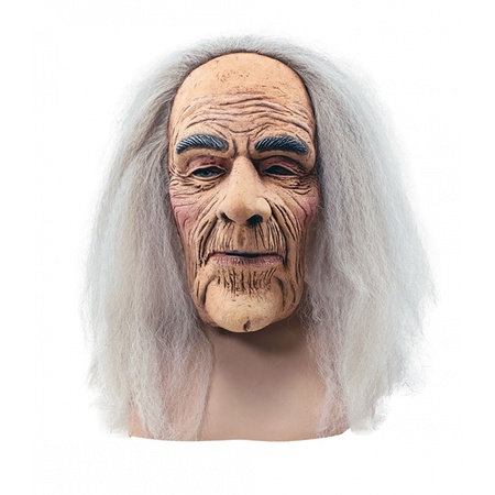 Old man carnaval mask for adults - latex