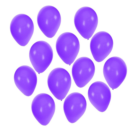 Voordelige paarse ballonnen 40x stuks