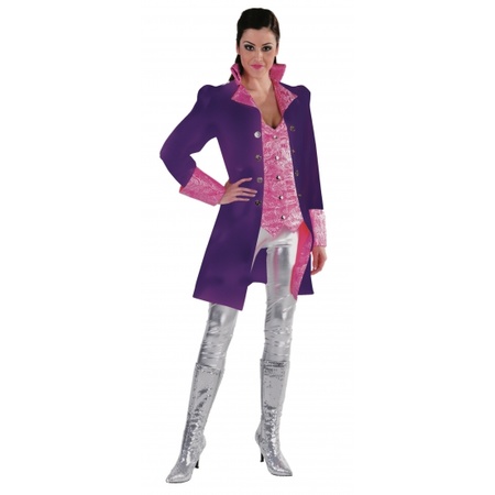 Purple theater jacket for ladies
