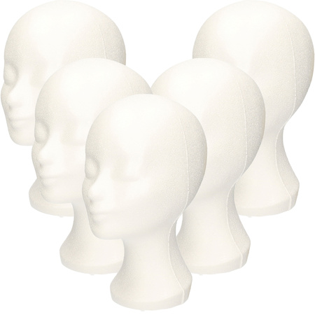 Styrofoam heads 10 pcs