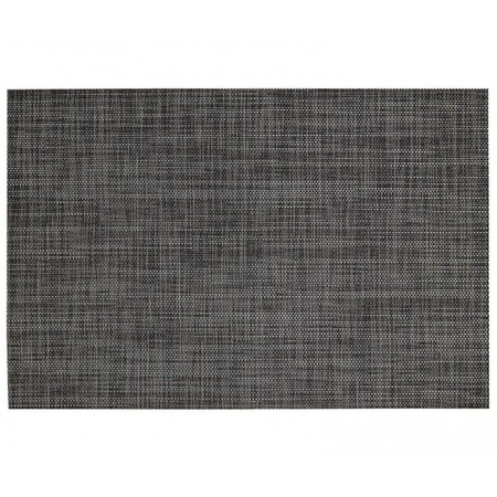 Placemat with woven grey prints 45 cm