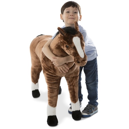 Paarden knuffel 99 cm knuffeldieren