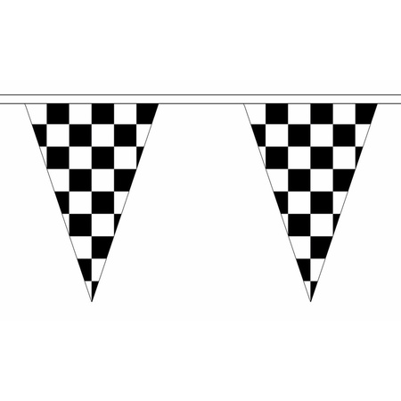 Finish triangle bunting 5 meter