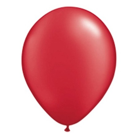 Ruby rode Qualatex ballonnen 10 stuks