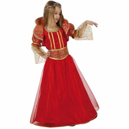 Red queen costume for girls
