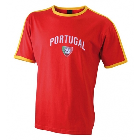 Heren t-shirt met Portugal print