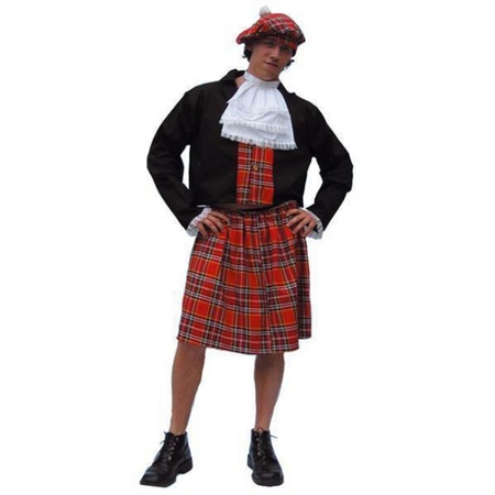 Scottish kilt costume