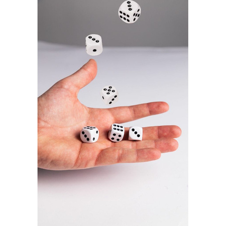 Games dice set of 6x pieces