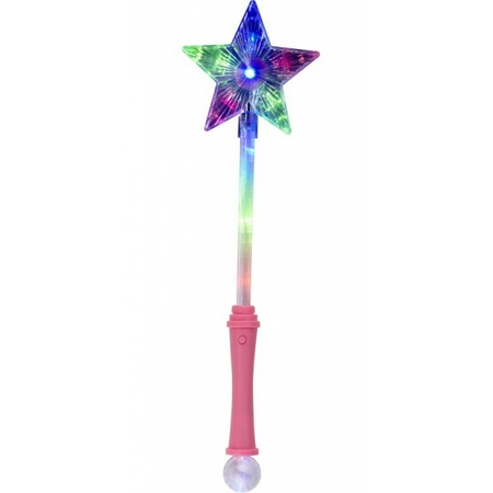 Magic star wand with light 40 cm