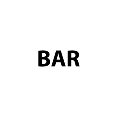 Bar tekst stickers