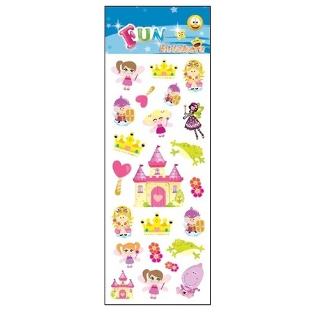 Kinder stickers prinses/fee/elfje
