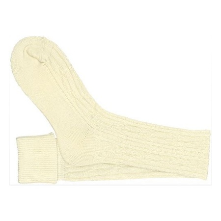 Tiroler knee socks creme white for men