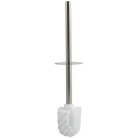 Toiletbrush in holder - applegreen - pp and steel - 35 cm