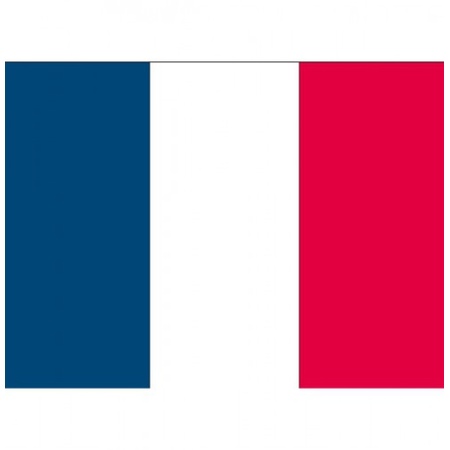 Stickertjes van vlag van Frankrijk