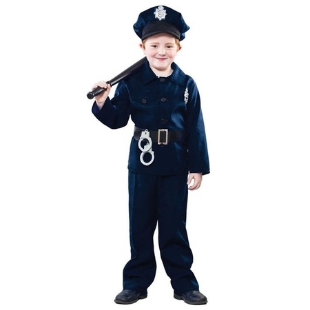 Voordelig politie kostuum kinderen
