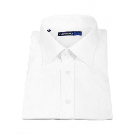 Wit business overhemd voor heren