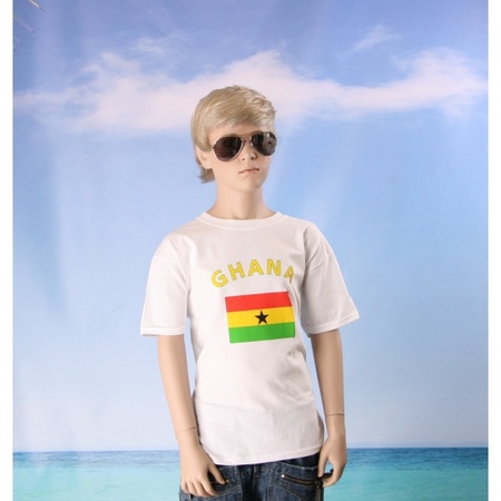 Ghanese vlag t-shirts voor kinderen