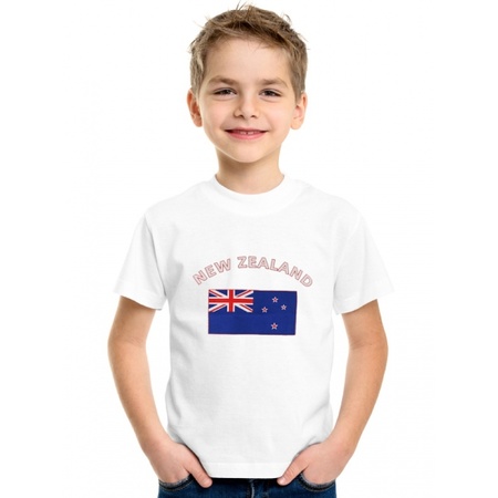 Nieuw Zeelandse vlag t-shirts voor kinderen