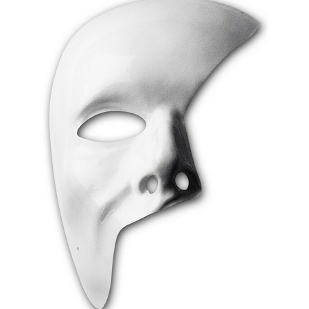 Wit gezichtsmasker Phantom