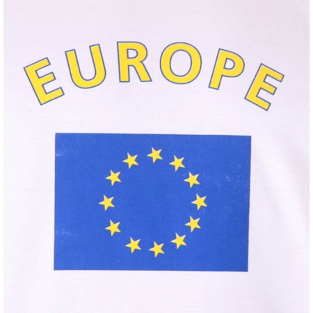 Europeese vlag t-shirts