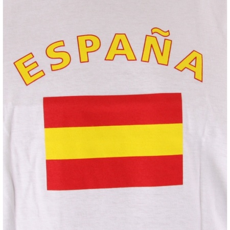 Spaanse vlag t-shirts