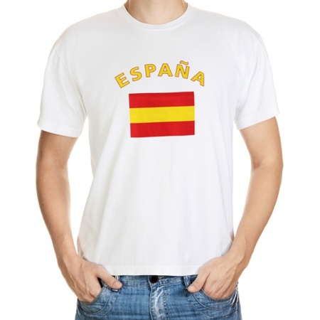 Spaanse vlag t-shirts