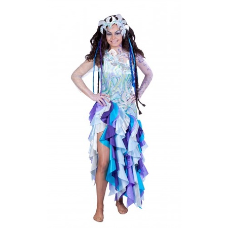 Zeemeerminnen jurk feest kleding carnaval voor dames Fun en Feest