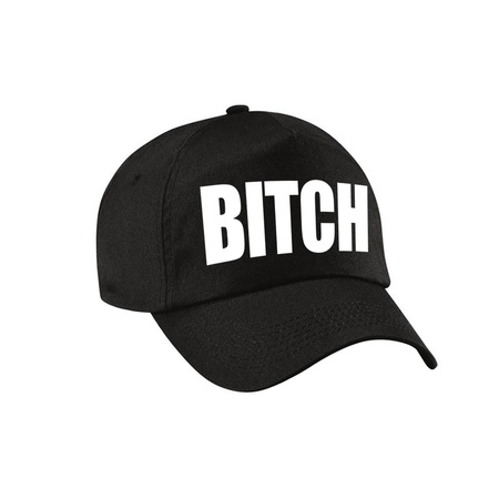 Black Bitch cap for adults
