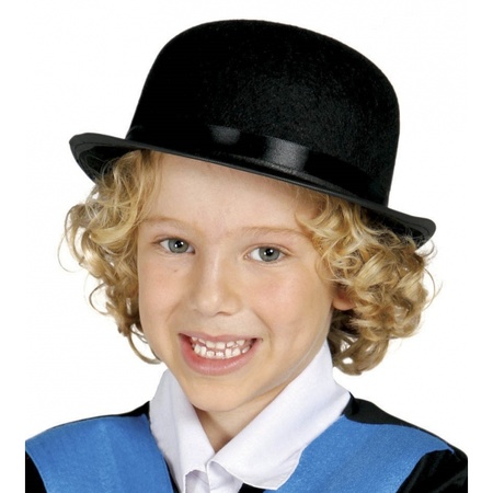Black bowler hat for kids