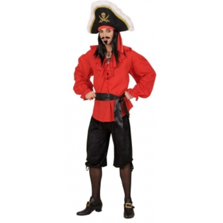 Piraten broek van velours