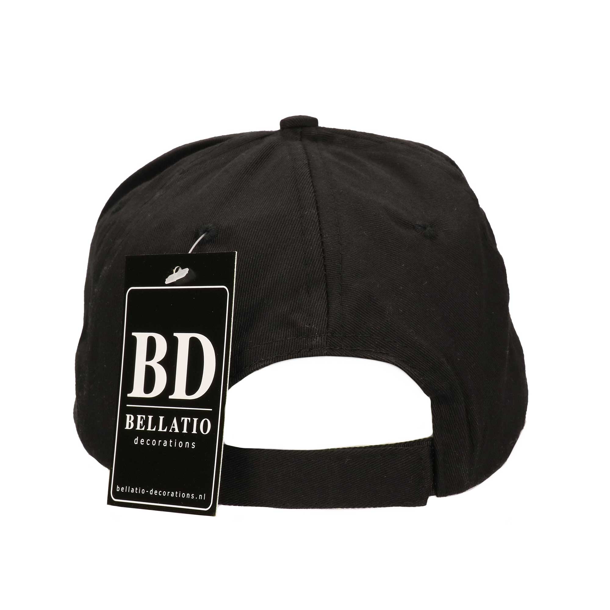 Carnaval cap race driver black for adults